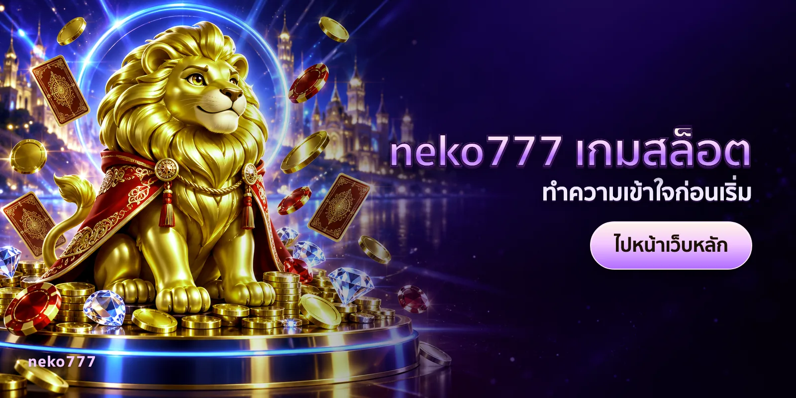 ภาพประกอบบทความ neko777 เกมสล็อต — ทำความเข้าใจก่อนเริ่ม